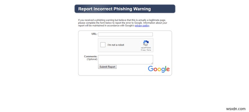 Google द्वारा भ्रामक साइट चेतावनी का सुधार [भ्रामक साइट आगे चेतावनी]