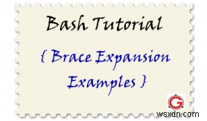 बैश ब्रेस एक्सपेंशन ट्यूटोरियल:ब्रेसेस के भीतर एक्सपेंशन एक्सप्रेशन के 6 उदाहरण