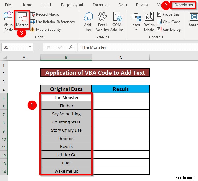 Excel में सेल में टेक्स्ट कैसे जोड़ें (6 आसान तरीके)