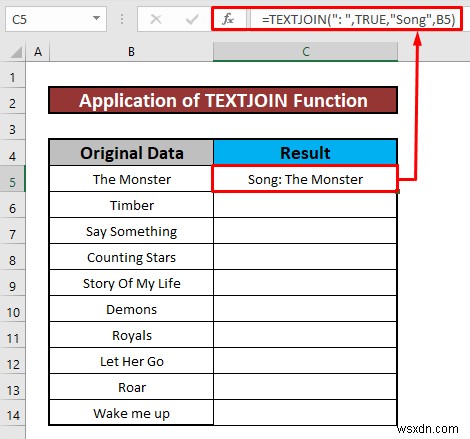 Excel में सेल में टेक्स्ट कैसे जोड़ें (6 आसान तरीके)