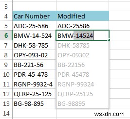 Excel में डेटा क्लीन-अप तकनीक:सेल में टेक्स्ट को बदलना या हटाना