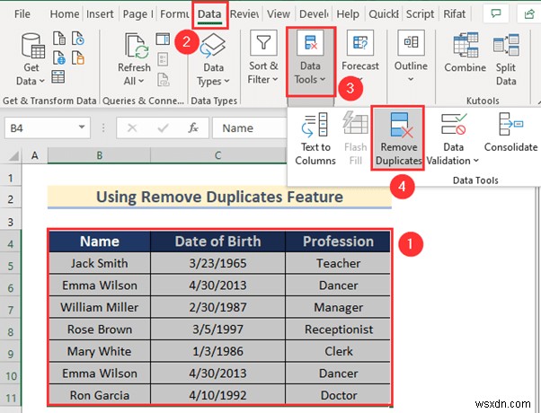 Excel में डेटा की स्वचालित सफाई कैसे करें (10 आसान टिप्स)