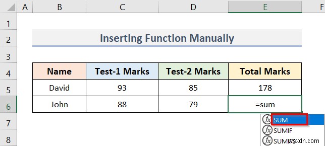 Excel में समीकरण कैसे डालें (3 आसान तरीके)