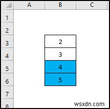 Excel में सूत्र के साथ सशर्त स्वरूपण