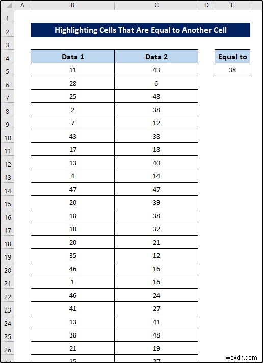 Excel में सूत्र के साथ सशर्त स्वरूपण