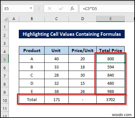 Excel में सूत्र के साथ सशर्त स्वरूपण