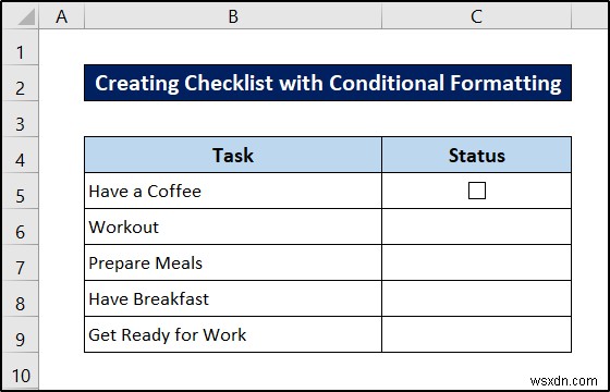 Excel में सूत्र के साथ सशर्त स्वरूपण