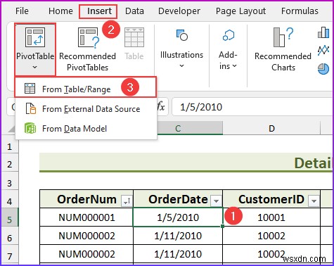 एक्सेल में पिवट टेबल डेटा मॉडल कैसे बनाएं (आसान चरणों के साथ)