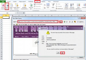 किसी वेबसाइट से एक्सेल में डेटा कैसे आयात करें?