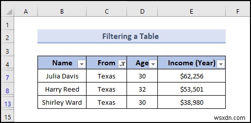 Excel VBA (20 उदाहरण) के साथ तालिका संदर्भ का उपयोग कैसे करें