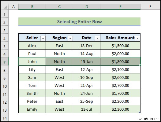 Excel VBA (20 उदाहरण) के साथ तालिका संदर्भ का उपयोग कैसे करें