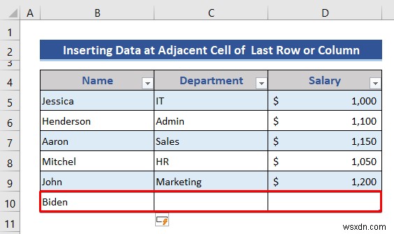 Excel तालिका से पंक्तियों और स्तंभों को कैसे सम्मिलित करें या हटाएं