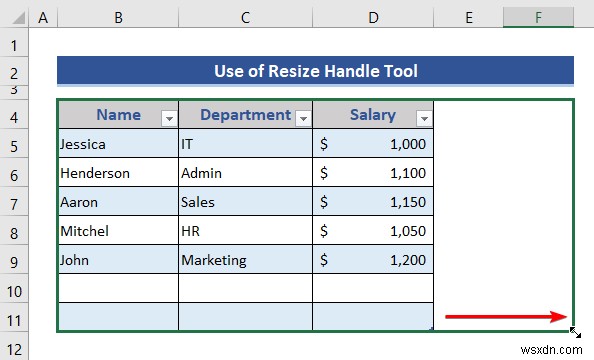 Excel तालिका से पंक्तियों और स्तंभों को कैसे सम्मिलित करें या हटाएं