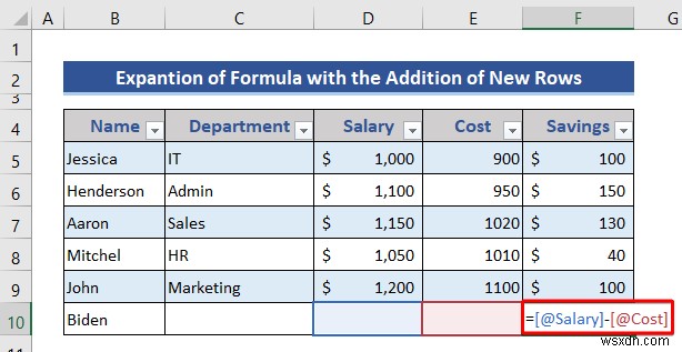 Excel तालिका से पंक्तियों और स्तंभों को कैसे सम्मिलित करें या हटाएं