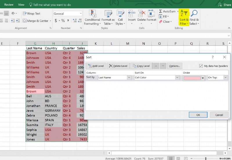 Excel तालिका में डुप्लिकेट पंक्तियों को कैसे निकालें