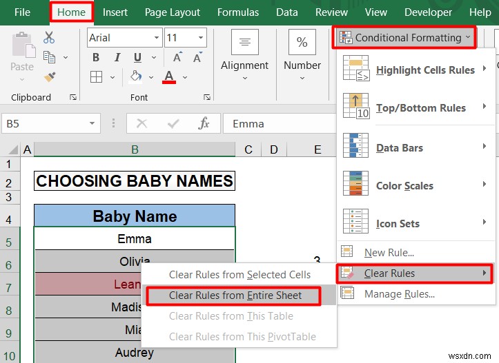 Excel में वाइल्डकार्ड का उपयोग कैसे करें (4 आसान तरीके)