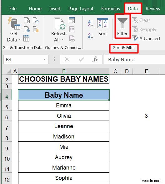 Excel में वाइल्डकार्ड का उपयोग कैसे करें (4 आसान तरीके)