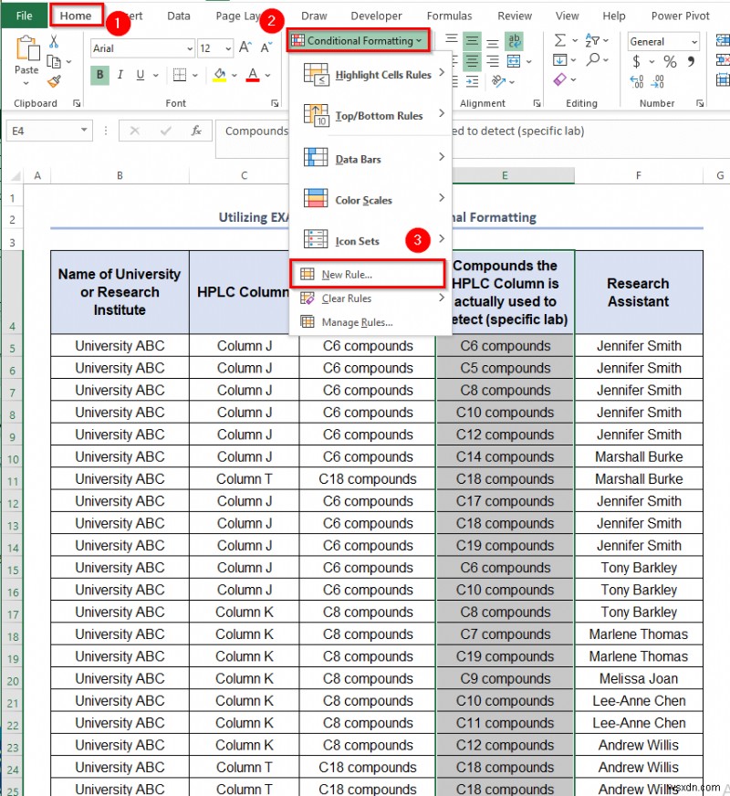 Excel में अद्वितीय मान कैसे प्राप्त करें (5 आसान तरीके)