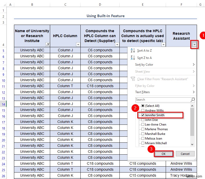 Excel में अद्वितीय मान कैसे प्राप्त करें (5 आसान तरीके)