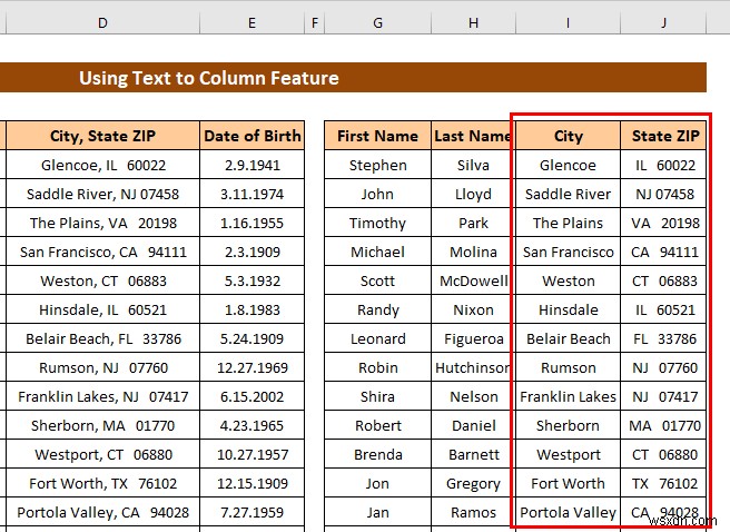 Excel में टेक्स्ट को कॉलम में कैसे बदलें (3 केस)