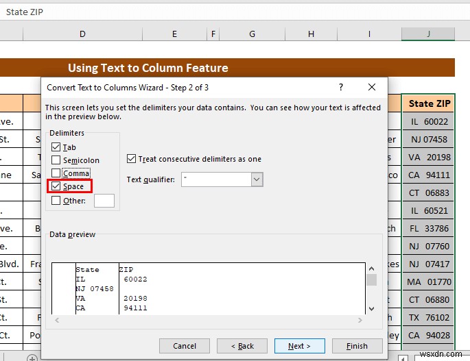 Excel में टेक्स्ट को कॉलम में कैसे बदलें (3 केस)