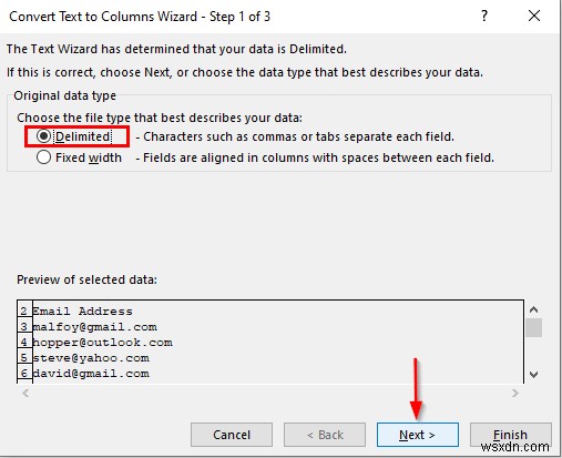 Excel में टेक्स्ट को कॉलम में कैसे बदलें (3 केस)