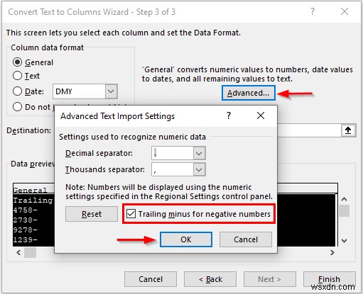 Excel में टेक्स्ट को कॉलम में कैसे बदलें (3 केस)