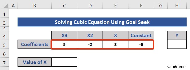 Excel में समीकरणों को हल करना (5 उपयोगी उदाहरण)