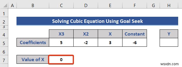 Excel में समीकरणों को हल करना (5 उपयोगी उदाहरण)