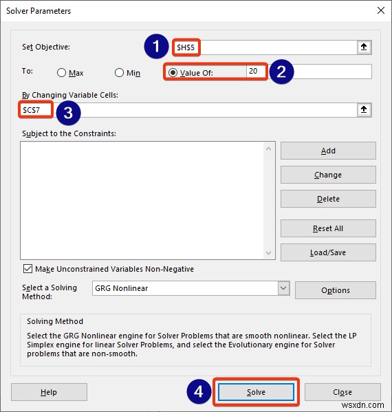 Excel में समीकरणों को हल करना (5 उपयोगी उदाहरण)