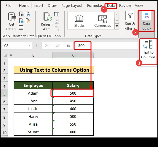 Excel में टेक्स्ट को नंबरों में कैसे बदलें (8 आसान तरीके)