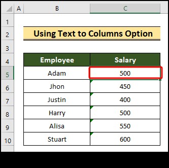 Excel में टेक्स्ट को नंबरों में कैसे बदलें (8 आसान तरीके)