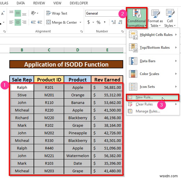 Excel में हर दूसरी पंक्ति को कैसे हाइलाइट करें (3 आसान तरीके)