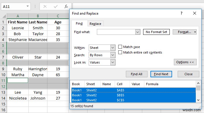 Excel में खाली पंक्तियों को कैसे हटाएं (6 तरीके)