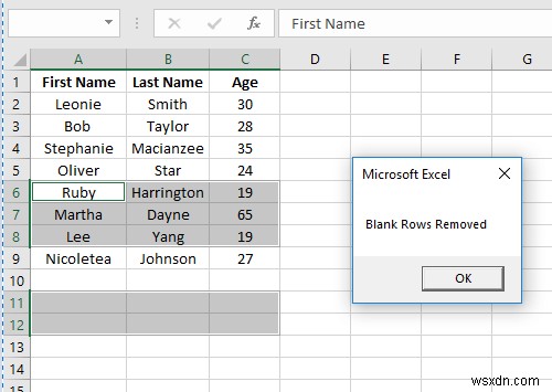 Excel में खाली पंक्तियों को कैसे हटाएं (6 तरीके)