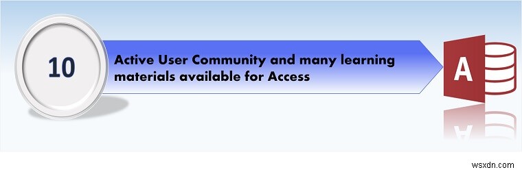 अन्य DBMS पर MS एक्सेस के शीर्ष 10 लाभ