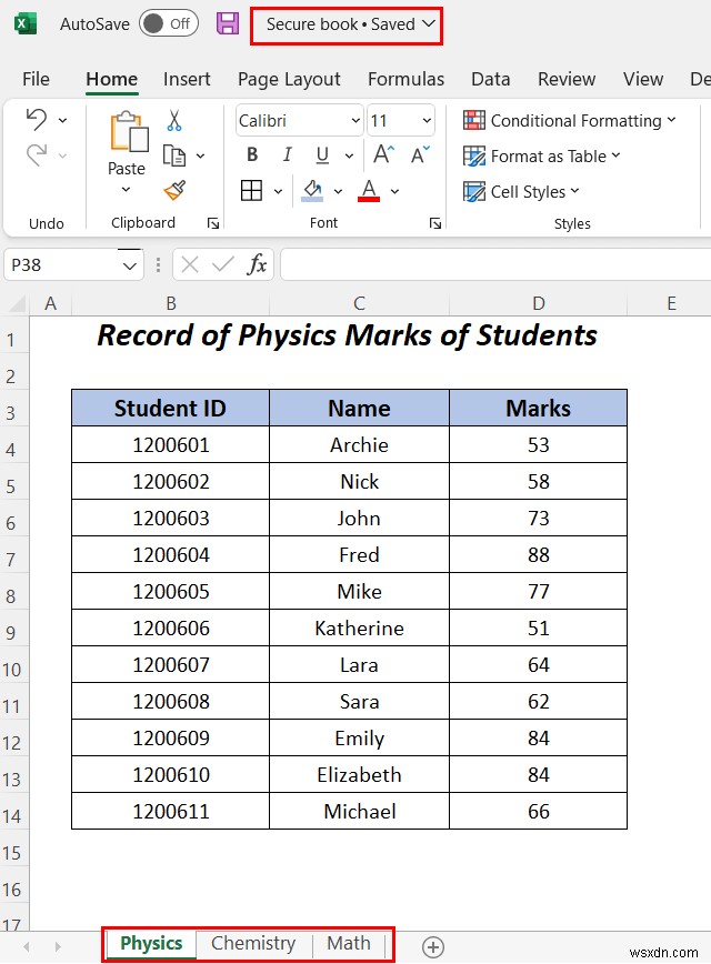 Microsoft Excel सुरक्षा युक्तियाँ:सुरक्षित कार्यपुस्तिका और वर्कशीट