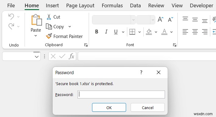 Microsoft Excel सुरक्षा युक्तियाँ:सुरक्षित कार्यपुस्तिका और वर्कशीट