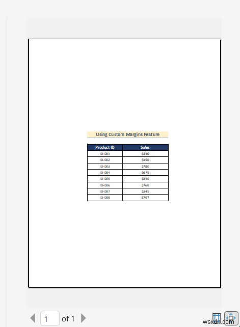 चयनित कार्यपत्रकों को Excel में केंद्र में रखने के लिए कमांड निष्पादित करें