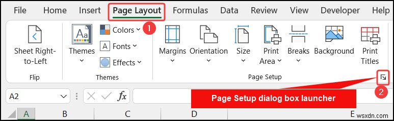 Excel में वर्कशीट के ओरिएंटेशन को लैंडस्केप में कैसे बदलें