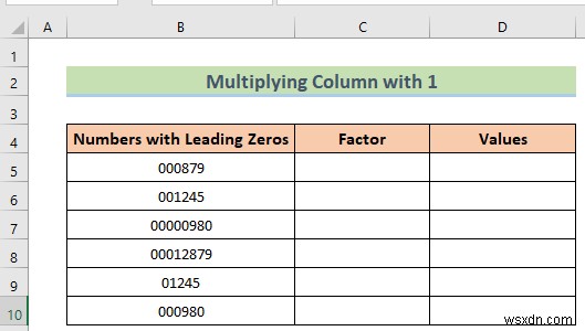 Excel में अग्रणी शून्य कैसे निकालें (8 आसान तरीके)