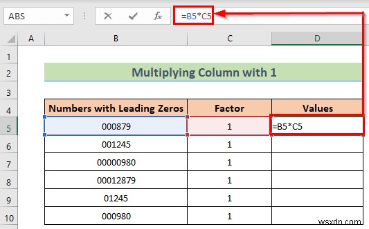 Excel में अग्रणी शून्य कैसे निकालें (8 आसान तरीके)