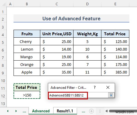 Excel में मानदंड के आधार पर पंक्तियों को एक शीट से दूसरे में कॉपी करें