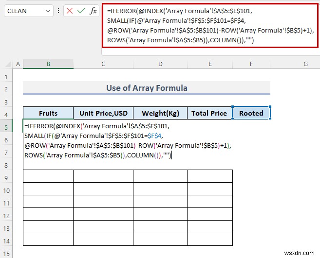 Excel में मानदंड के आधार पर पंक्तियों को एक शीट से दूसरे में कॉपी करें