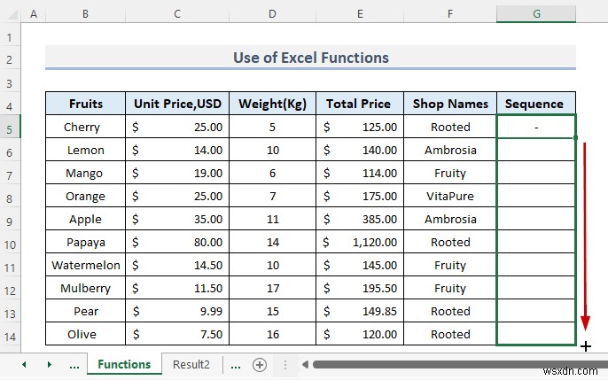 Excel में मानदंड के आधार पर पंक्तियों को एक शीट से दूसरे में कॉपी करें