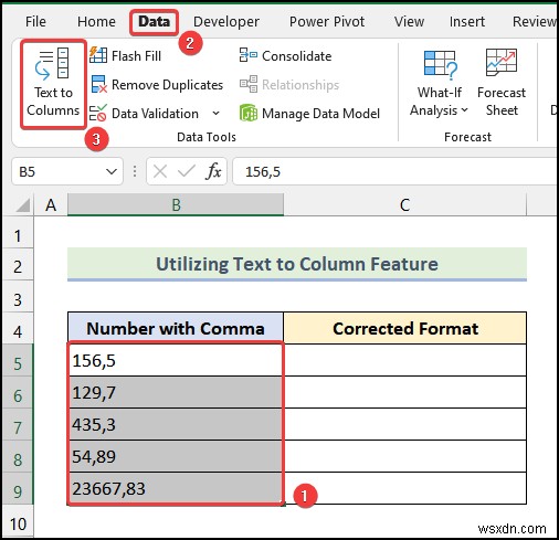 Excel में कॉमा कैसे निकालें (4 आसान तरीके)