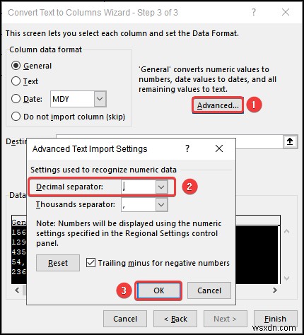 Excel में कॉमा कैसे निकालें (4 आसान तरीके)