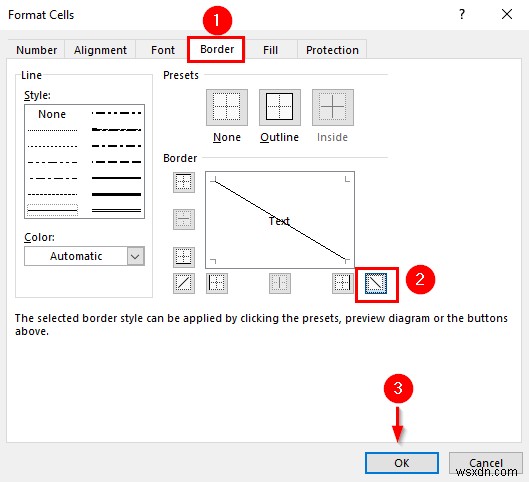 Excel में एक सेल को आधे में कैसे विभाजित करें