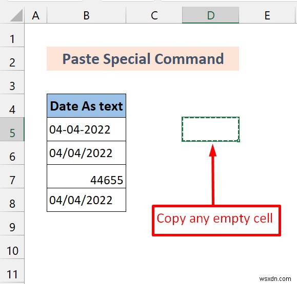 Excel में सामान्य प्रारूप को दिनांक में कैसे बदलें (7 तरीके)