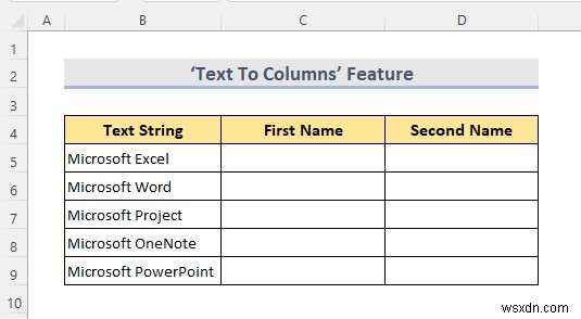 Excel में एक कॉलम को कई कॉलम में कैसे विभाजित करें (7 आसान तरीके)